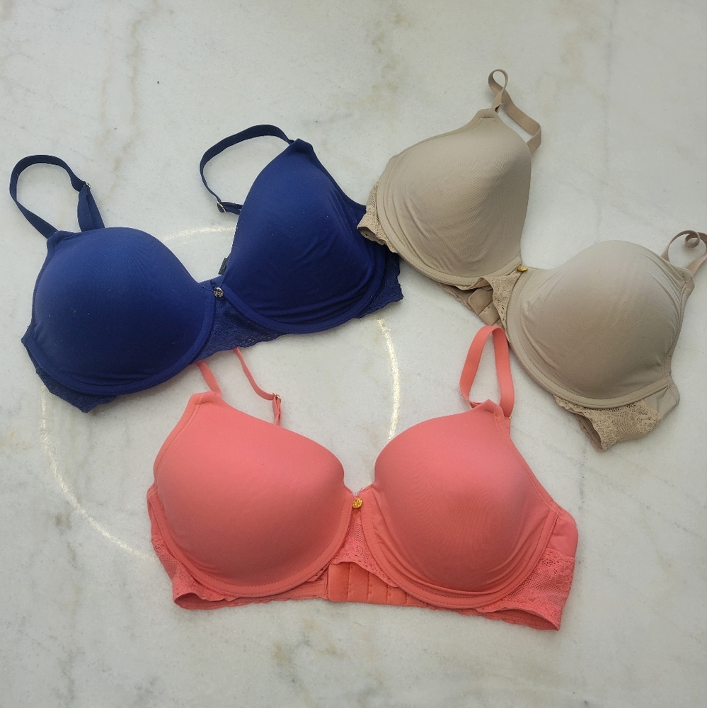 Natori Bliss Perfection Contour bra lot! 32DD